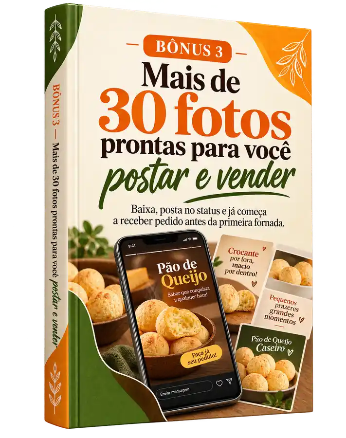 Bônus 3 — Mais de 30 fotos prontas para você postar e vender